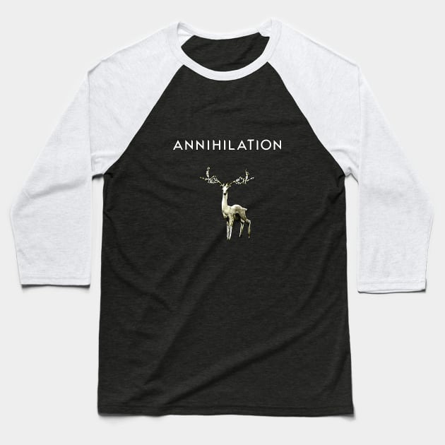 Annihilation deer Baseball T-Shirt by bernatc